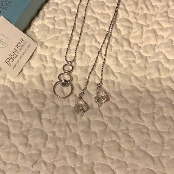 Touchstone crystal necklace, excellent condition. - Picture 5 of 7